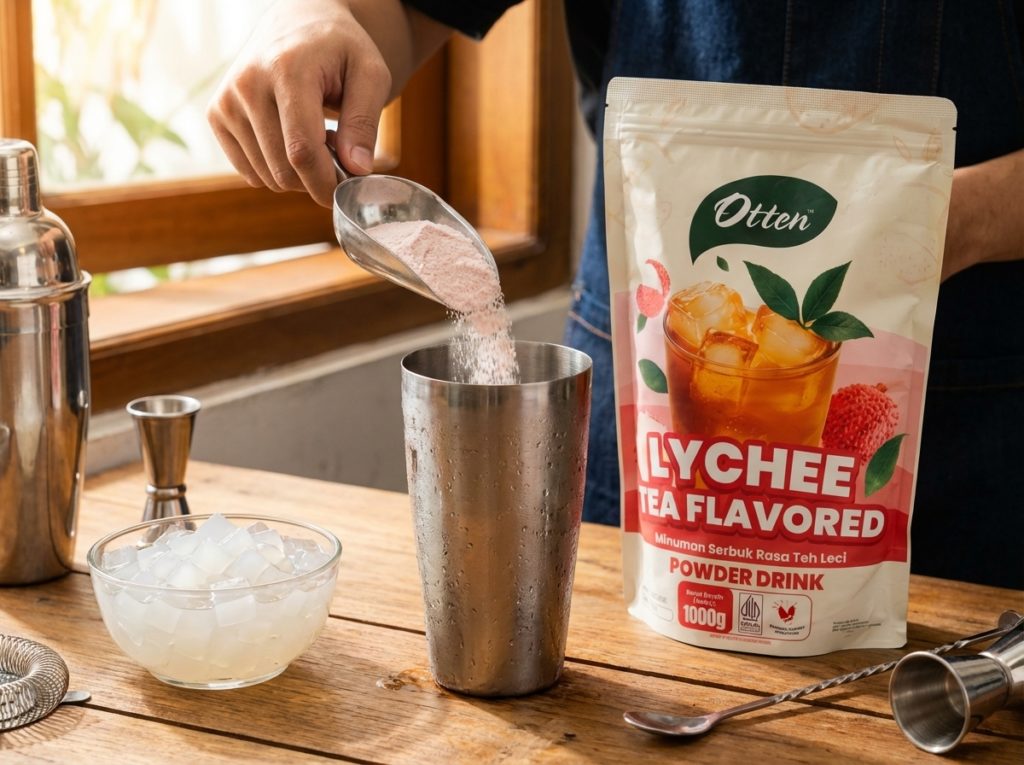 lychee tea coco jelly