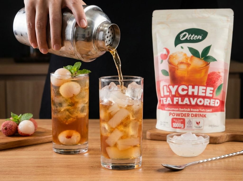 lychee tea coco jelly