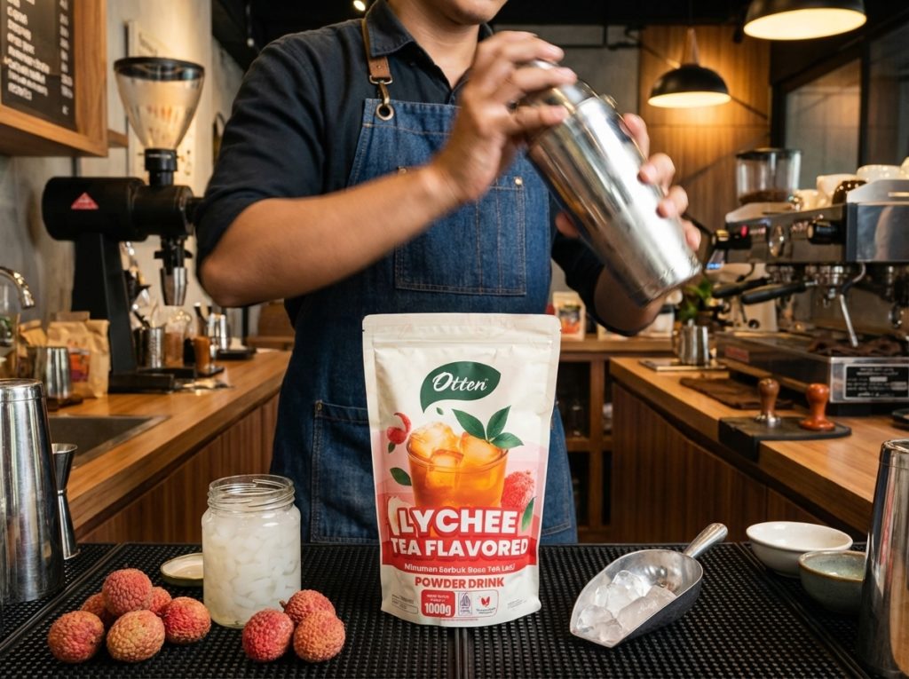lychee tea coco jelly