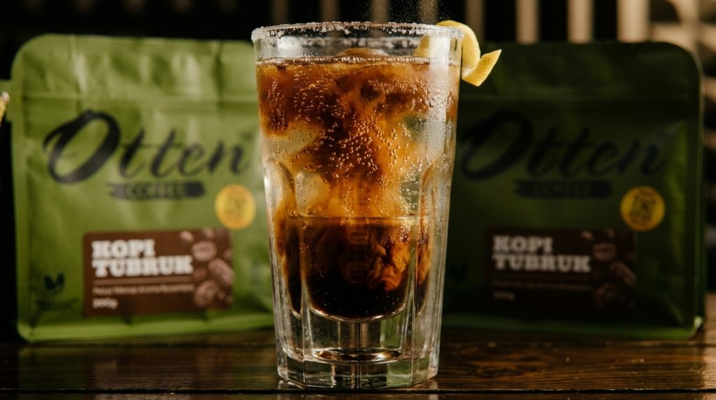 espresso bomb dengan kopi tubruk
