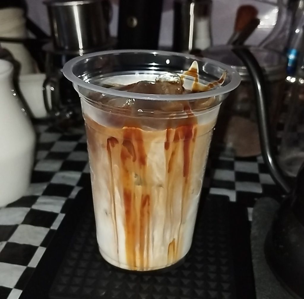 kopi susu gula aren Sandhyakala BDJ