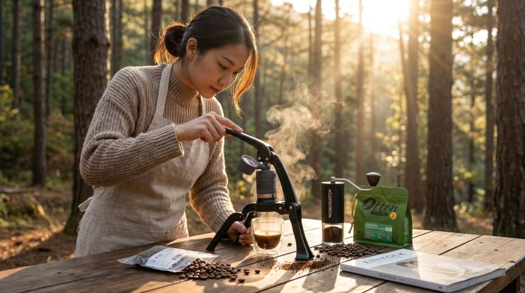 flair 2 go espresso maker di outdoor