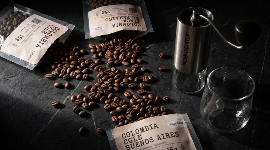 kopi colombia dan comandante labs series