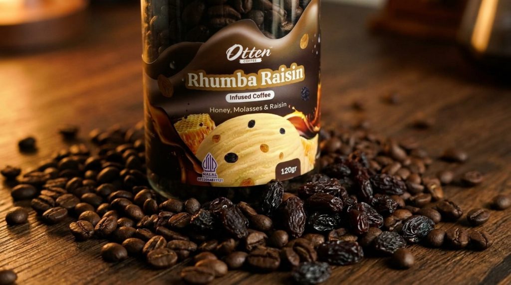 rhumba raisin infused coffee