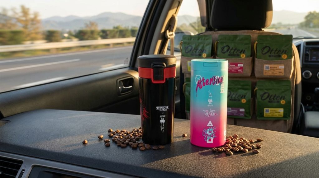 tumbler bialetti dan otten coffee packs Gelas Kopi Untuk Mobil