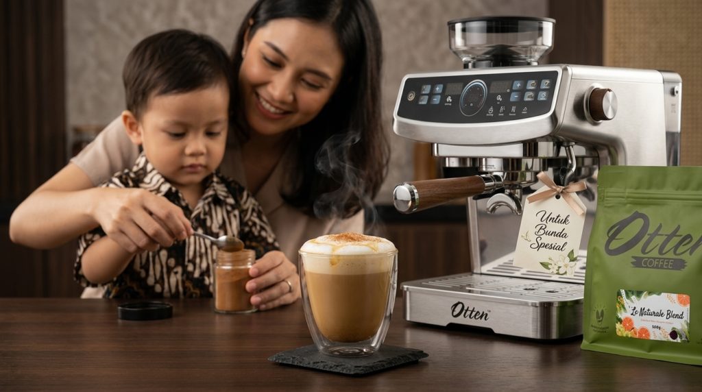 bikin kopi susu di hari ibu