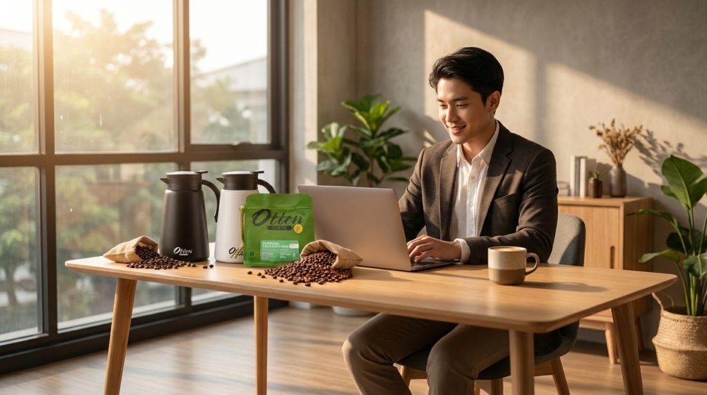 thermos kopi untuk di kantor