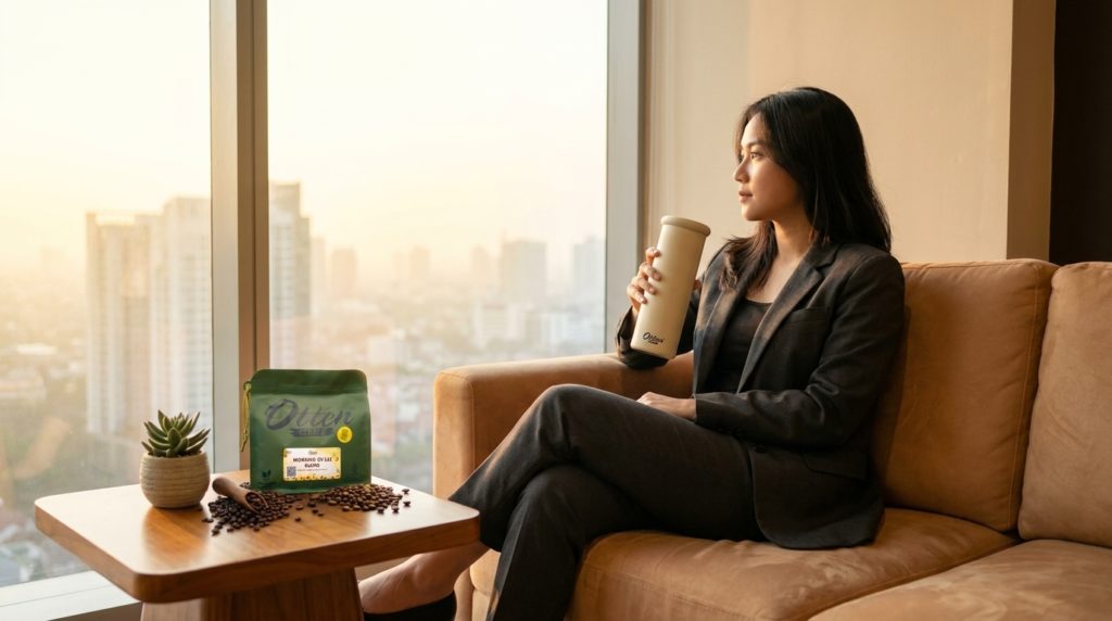 tumbler kopi untuk kerja