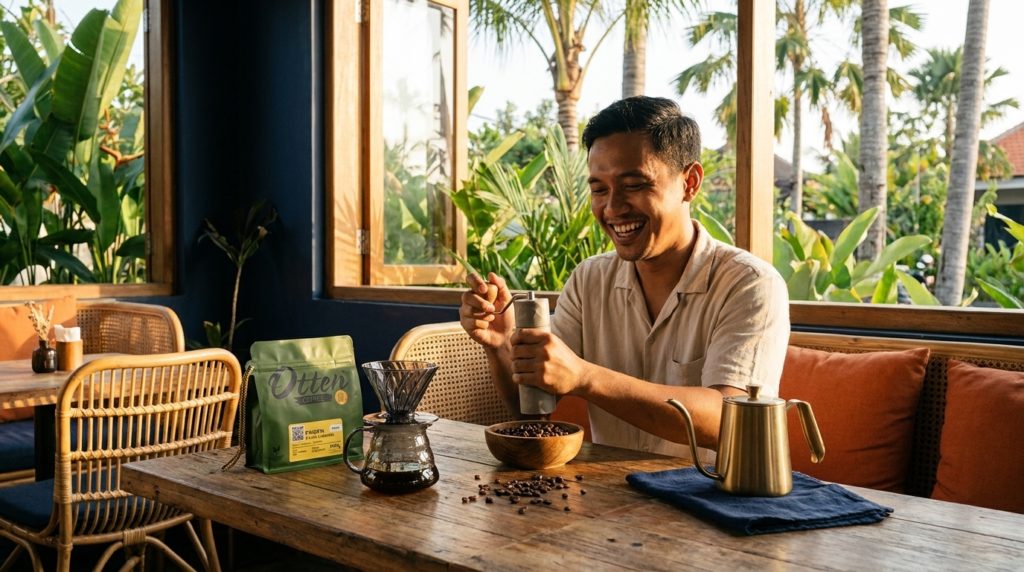 comandante trailmaster grinder kopi terbaik digital nomad