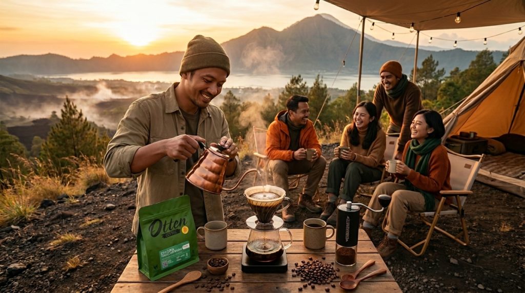 dripper tahan banting untuk glamping