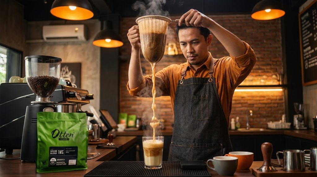 kopi 70 30 blend untuk sanger