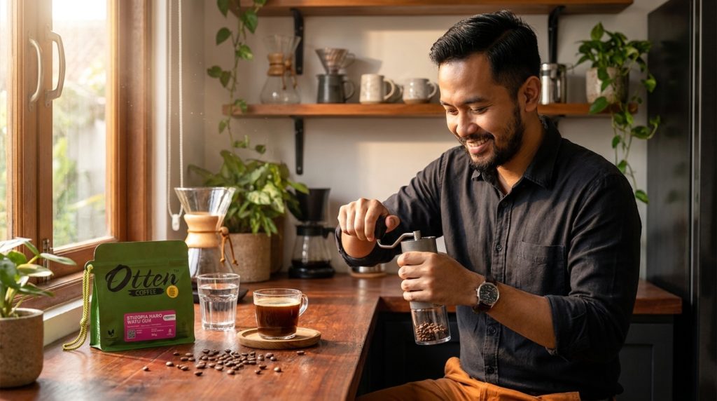 manual grinder comandante dan ethiopia