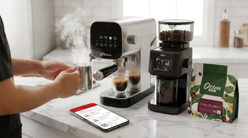 pengguna alfagift tebus mesin kopi