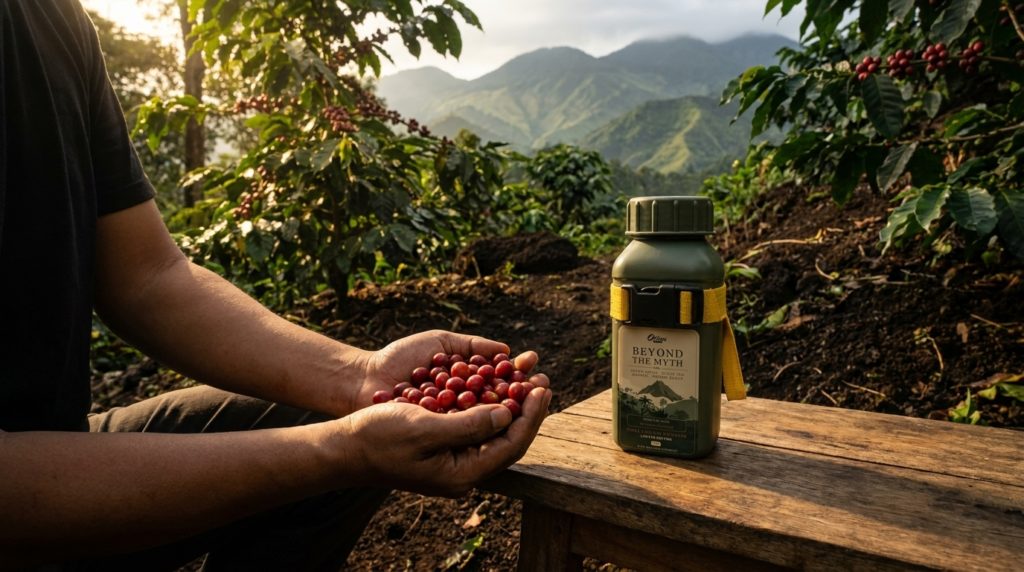 cerita gunung kawi biji kopi ceri