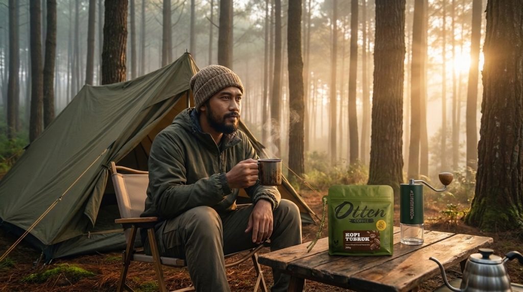 kopi hitam camping kopi tubruk