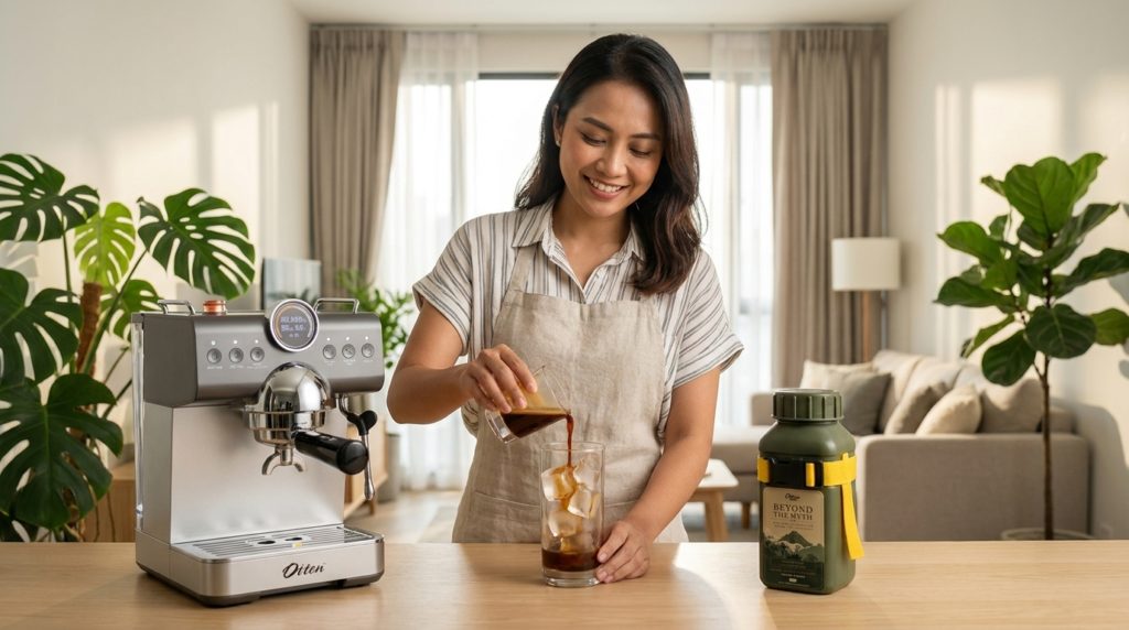 otten dual pro espresso machine cold extracted