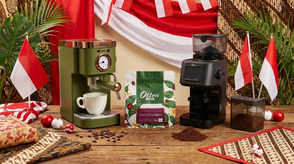 promo mesin kopi otten retto dan grindio