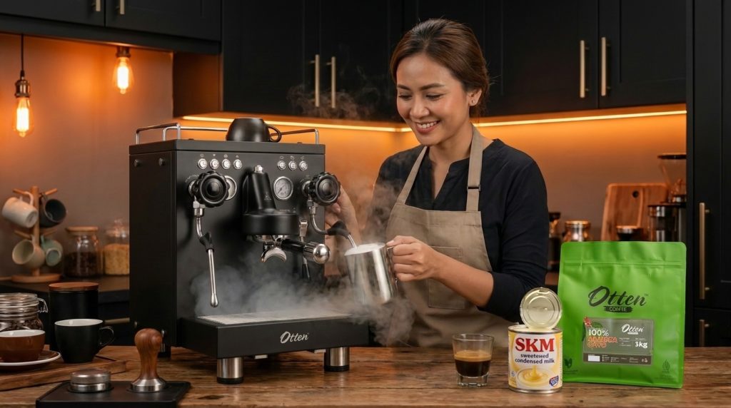 sanger steam dengan otten castro