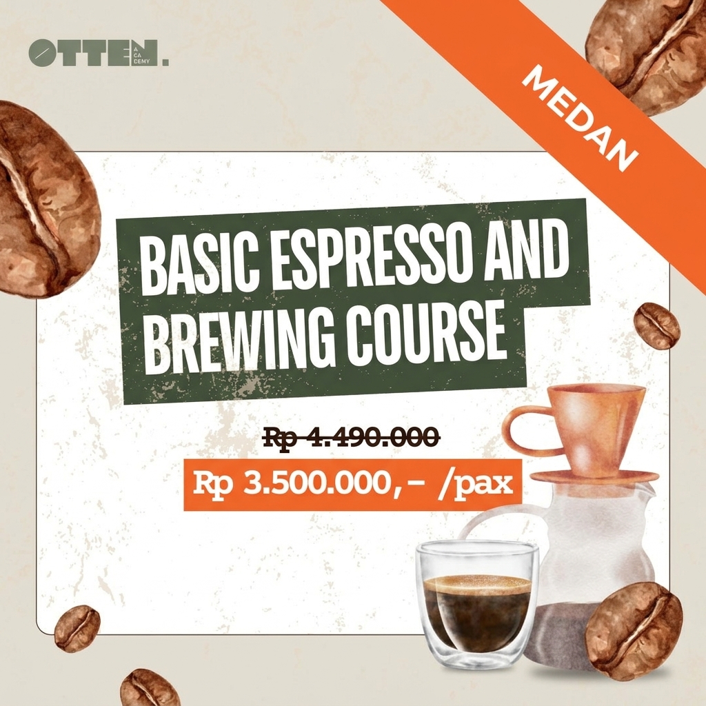 Combo Espresso and Brewing Course Medan
