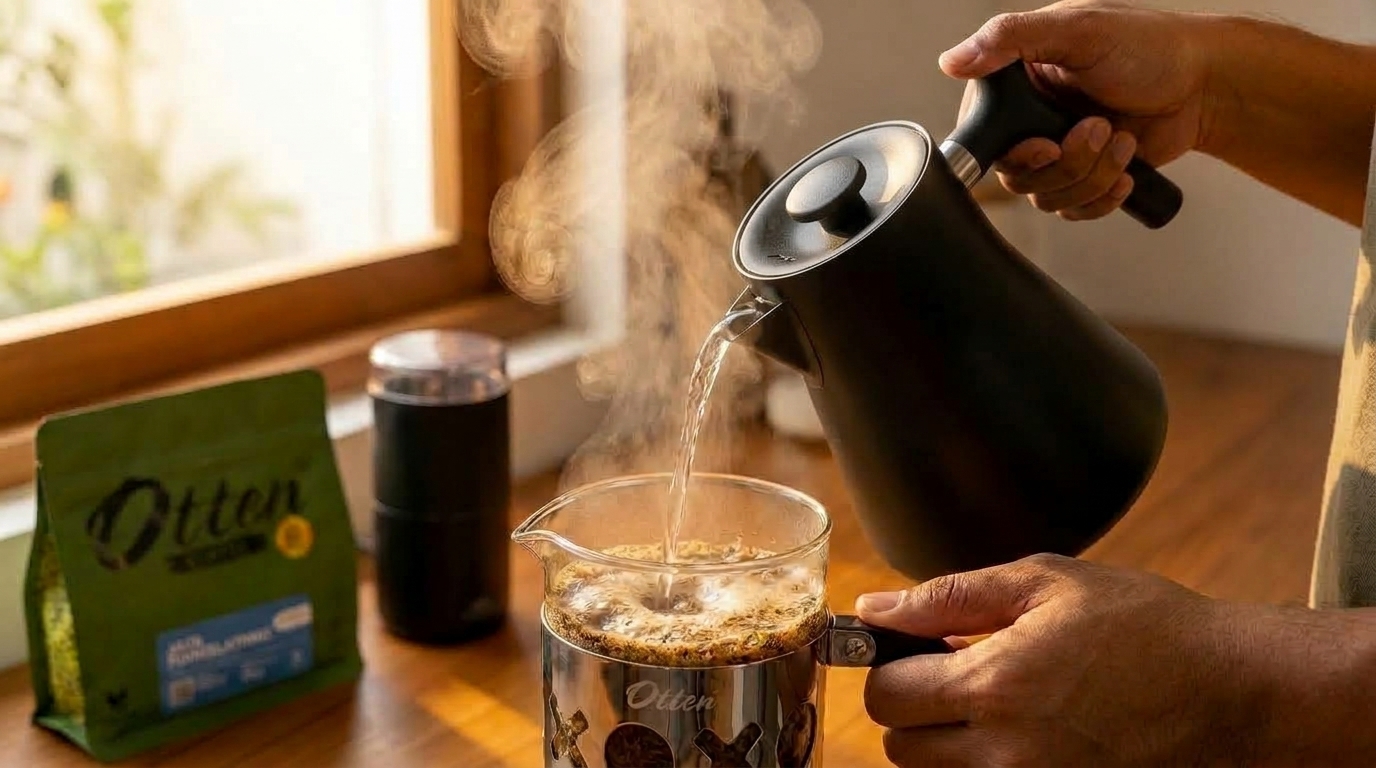 kettle untuk manual brew tanpa gooseneck
