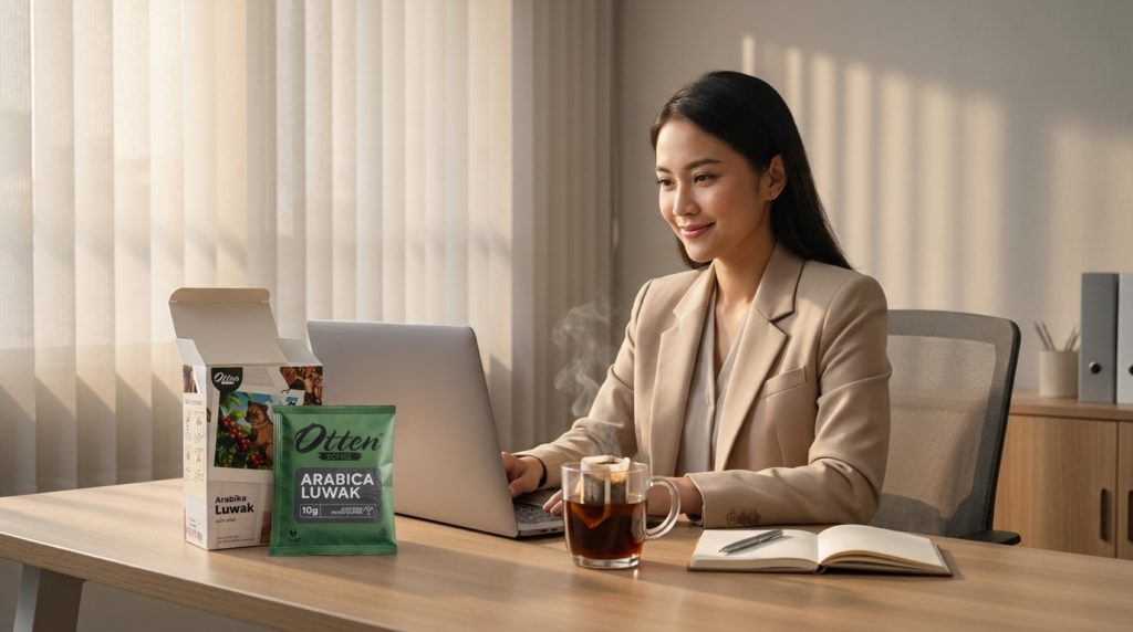 kopi harian untuk kerja di coworking space