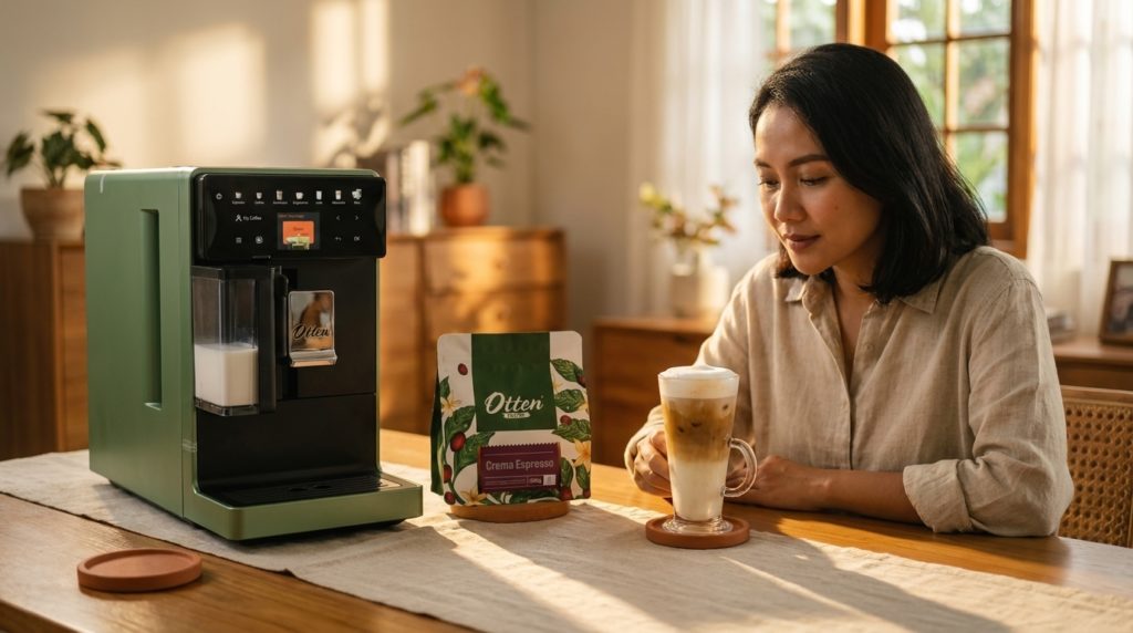 kopi susu crema espresso untuk otten excellente