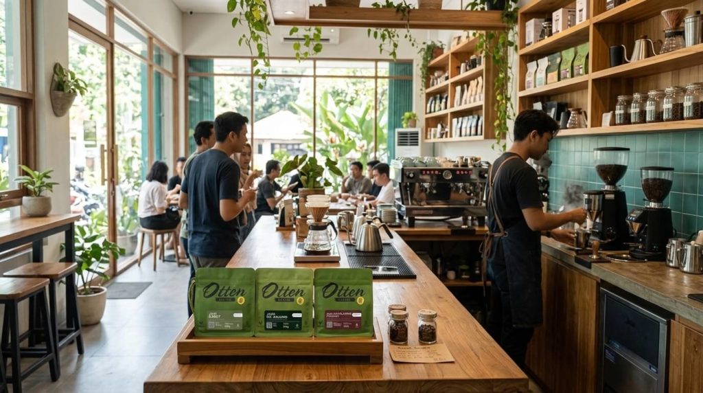 3 kopi java proses eksperimental di cafe