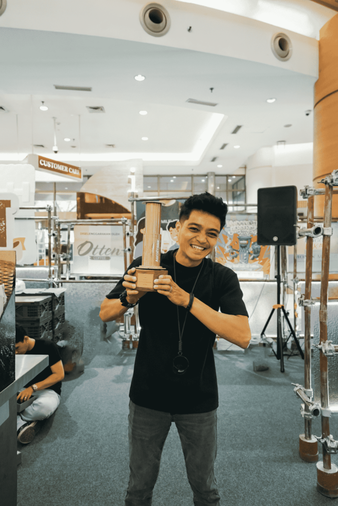 juara indonesia aeropress 2026 Hamdani