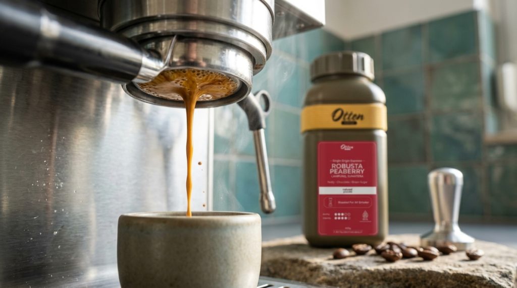 alasan kopi soe peaberry robusta enak untuk mesin rumahan