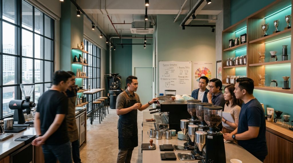 kelas barista di medan
