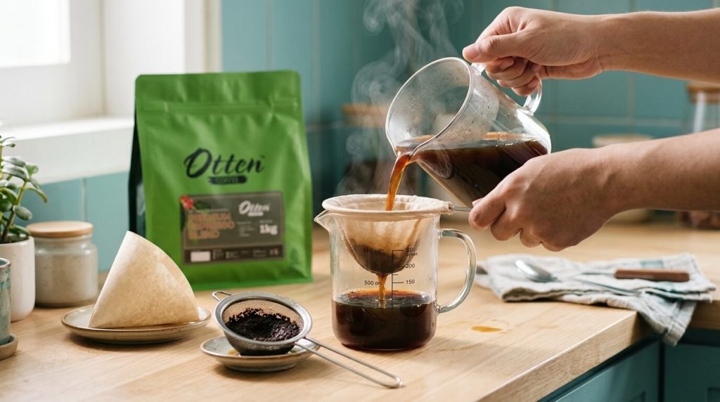 kopi literan rumahan dengan kopi espresso blend 1 kg
