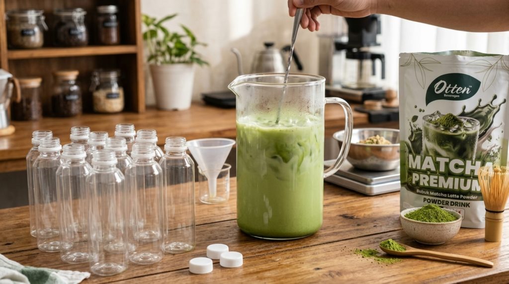 matcha literan untuk jualan angkringan