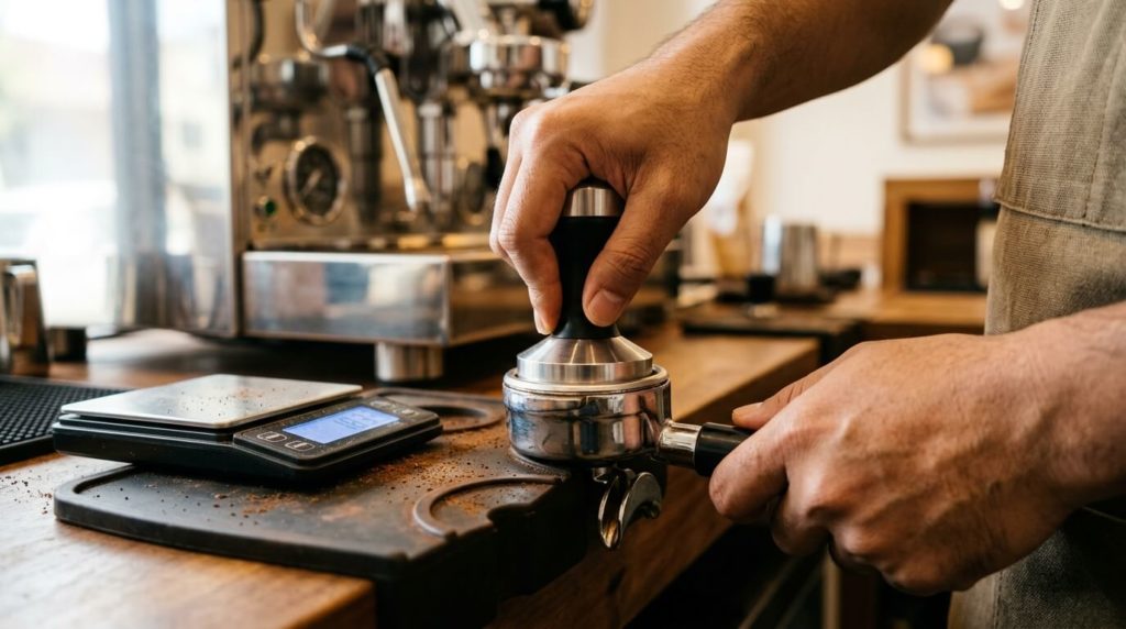 sop barista kalibrasi coffeeshop