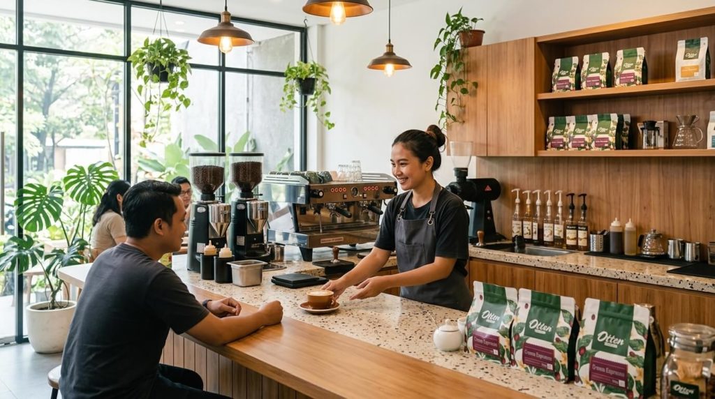 sop barista kalibrasi coffeeshop serving